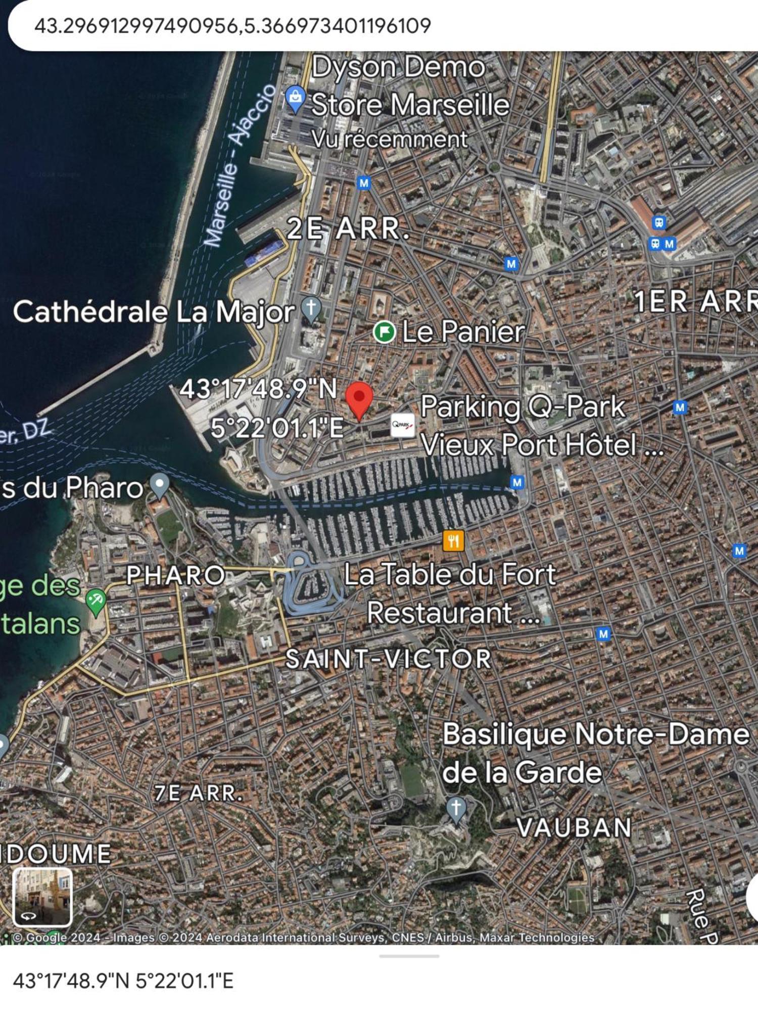 Apartmán Le Perchoir Du Panier Marseille Exteriér fotografie