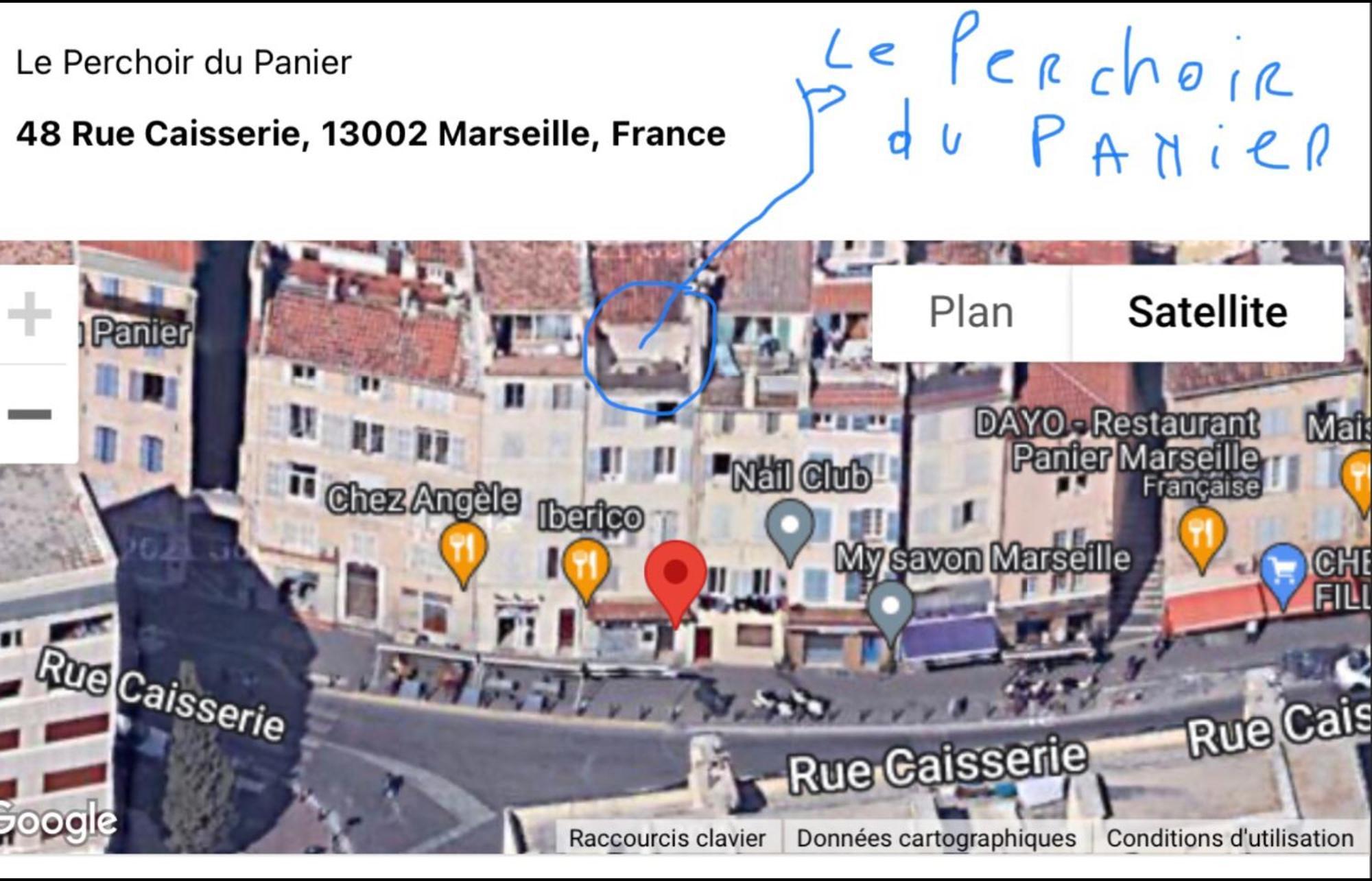 Apartmán Le Perchoir Du Panier Marseille Exteriér fotografie