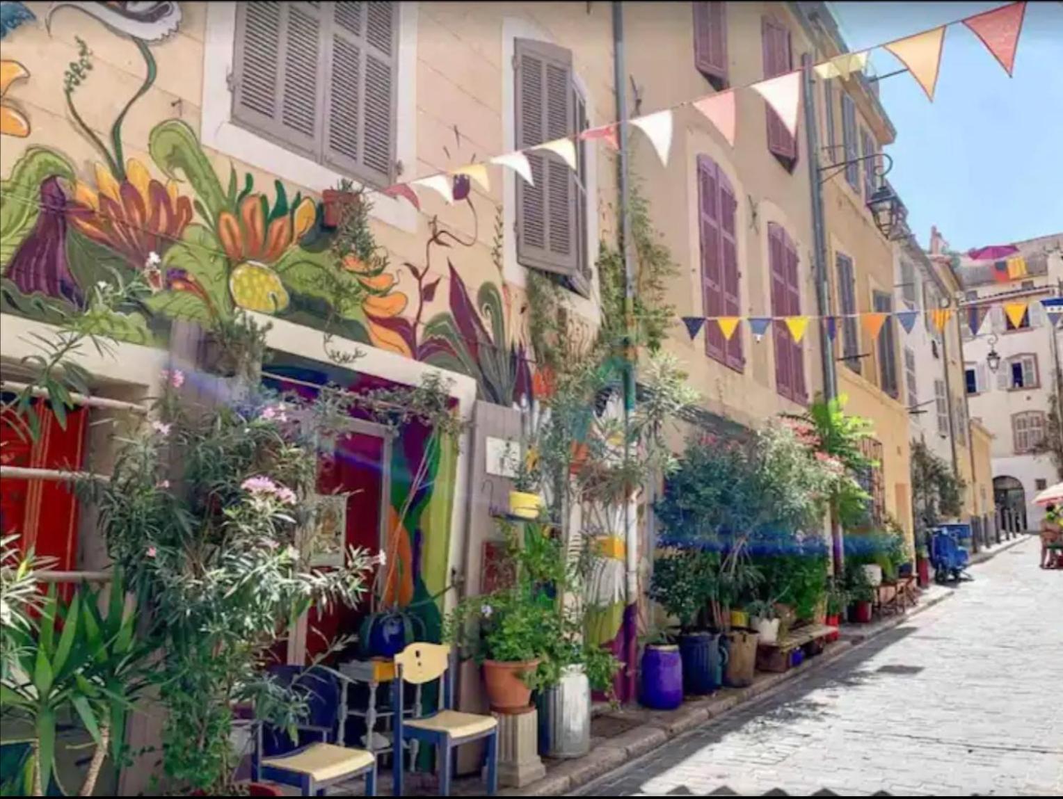 Apartmán Le Perchoir Du Panier Marseille Exteriér fotografie